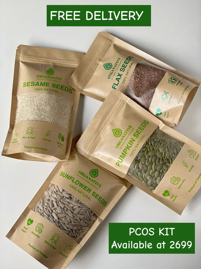 Organative Seed Cycling Kit | 4 Premium Seeds | 800g