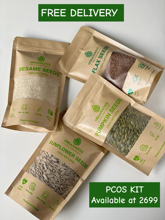 Organative Seed Cycling Kit | 4 Premium Seeds | 800g