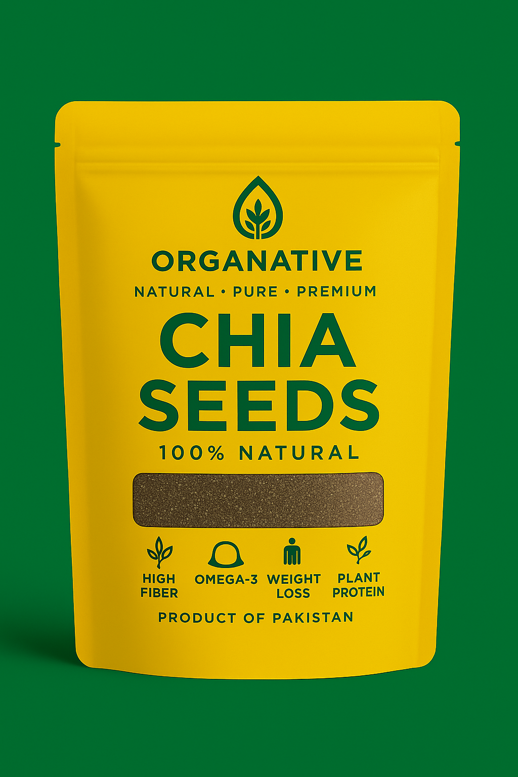 Chia Seeds • Omega-3 Rich • Digestion Support • Energy Boost • Skin Health | 500 gm