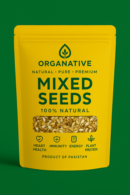 Mixed Seeds • 4-in-1 Superfood • Energy Boost • Digestion Support • Heart Wellness | 500 gm