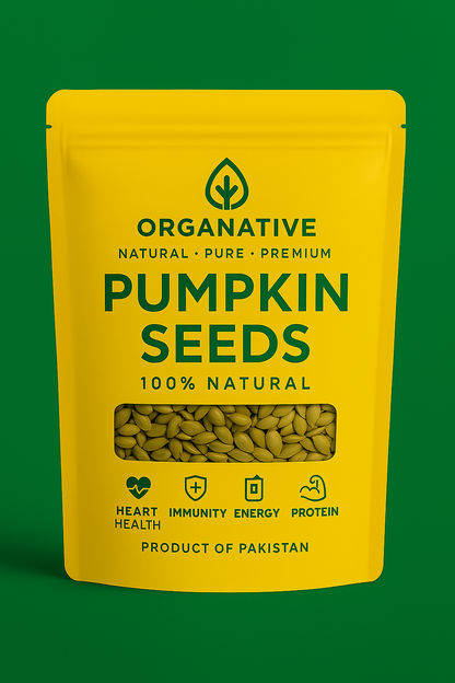 Pumpkin Seeds • Protein Rich • Immunity Support • Energy Boost • Heart Wellness | 500 gm