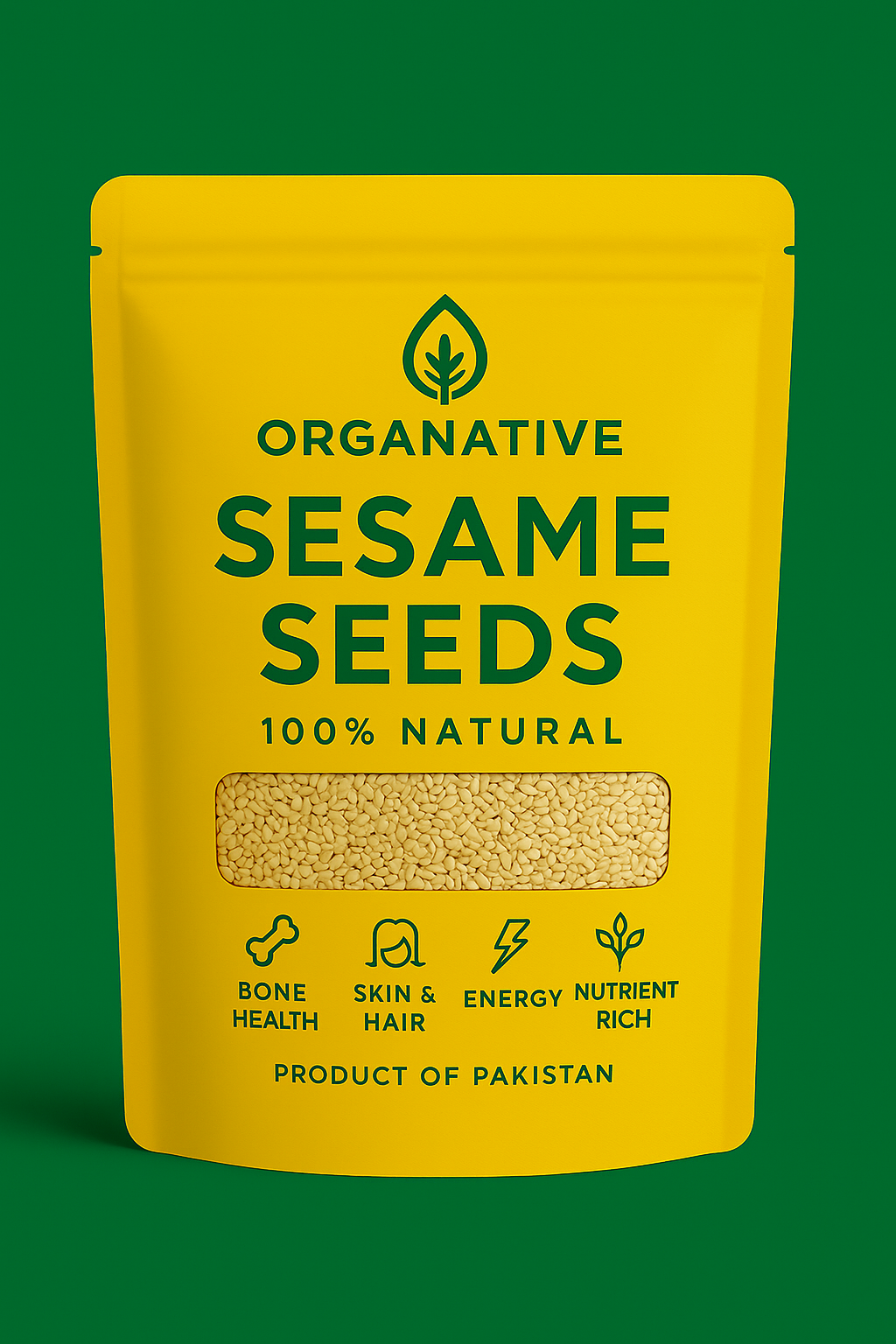 Sesame Seeds • Heart Health • Digestion Support • Bone Strength • Skin Glow | 500 gm