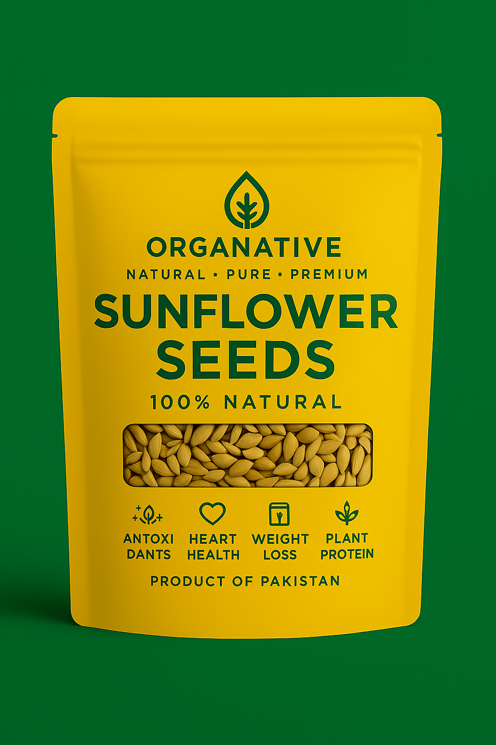 Sunflower Seeds • Vitamin-E Rich • Skin Health • Energy Support • Heart Wellness | 500 gm