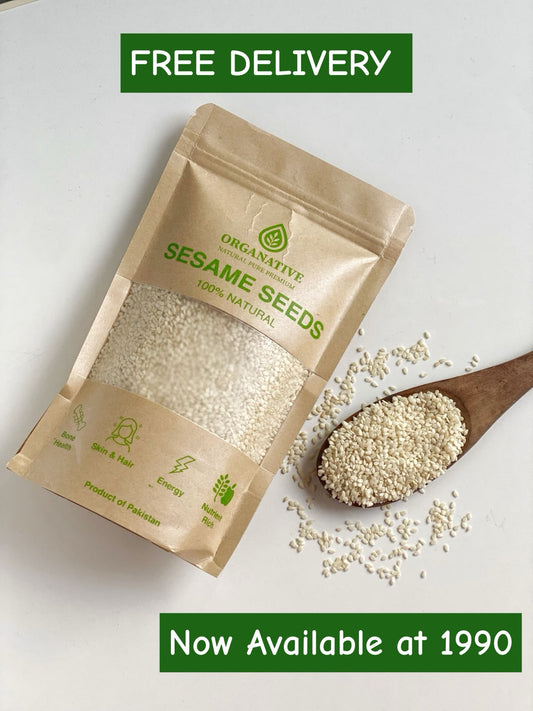 Sesame Seeds • Heart Health • Digestion Support • Bone Strength • Skin Glow | 500 gm