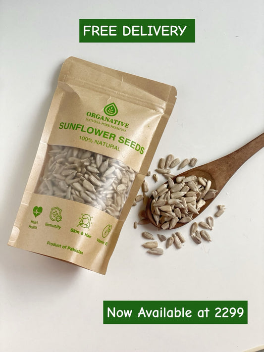 Sunflower Seeds • Vitamin-E Rich • Skin Health • Energy Support • Heart Wellness | 500 gm