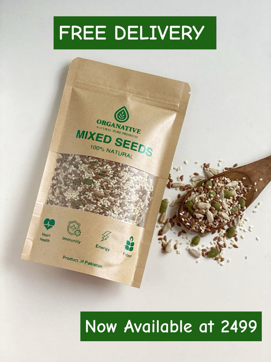 Mixed Seeds • 4-in-1 Superfood • Energy Boost • Digestion Support • Heart Wellness | 500 gm