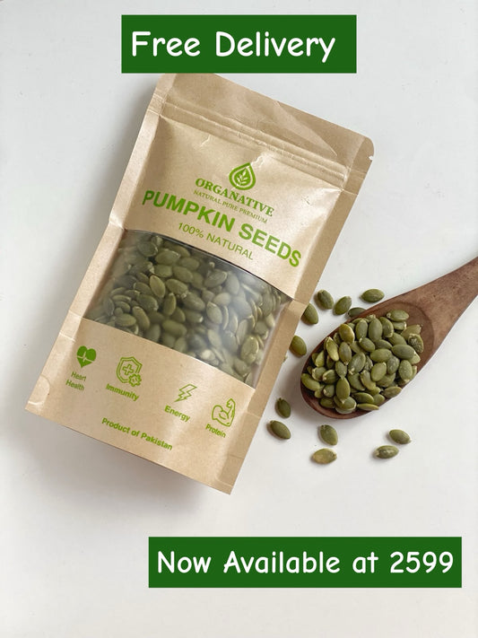 Pumpkin Seeds • Protein Rich • Immunity Support • Energy Boost • Heart Wellness | 500 gm